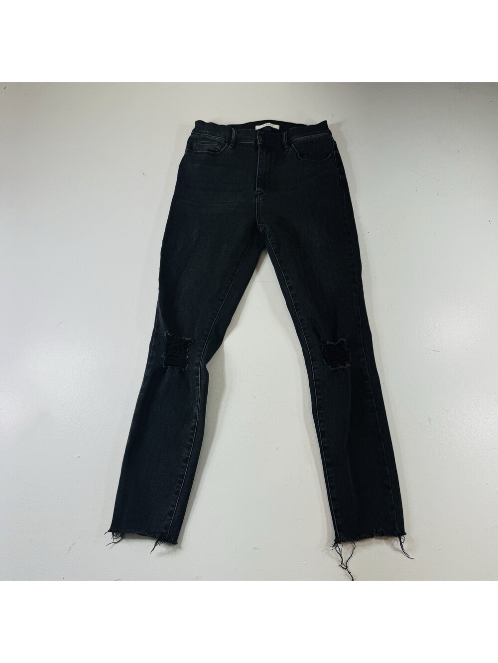 Pacsun High Rise Jegging Jeans Black Distressed Stretch Women’s Size 26